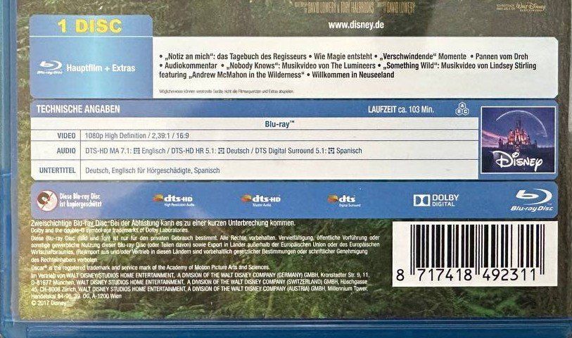 Tutti i DVDs: 2 Disney Elliott, das Schmunzelmonster Blu-rays – Usato da Beringen venduto da Mantafisch1 5