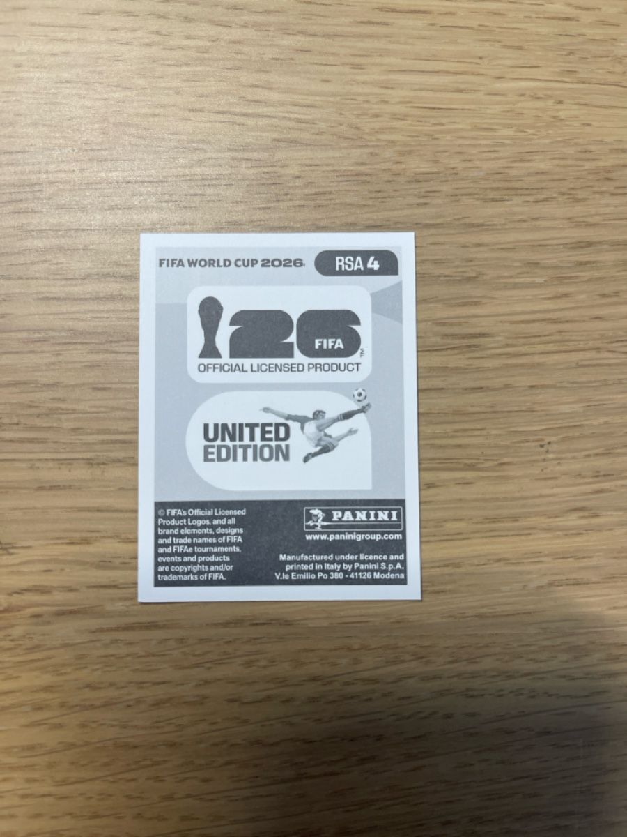 Autocollants: Panini FIFA WC RSA 4 – Neuf (Voir description) à Lausanne 26 par mar_2ldv 1