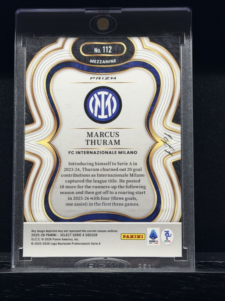 Carte collezionabili: Marcus Thuram 1/1 Dragonscale Mezzanine – Nuovo (secondo la descrizione) da Ueberstorf venduto da dan_mms9 1