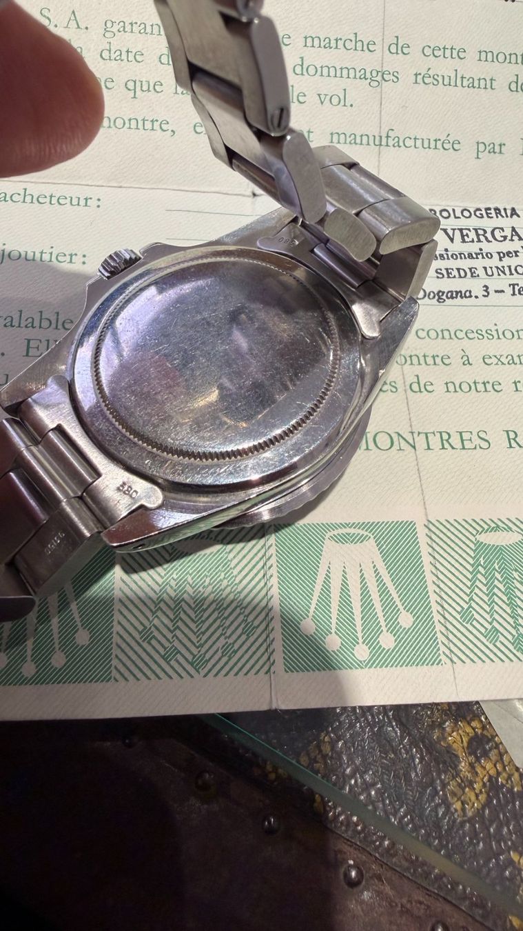 Rolex Uhren: Rolex 5513 Maxi dial MKI B&P – Gebraucht aus Randogne von 2G1909 6