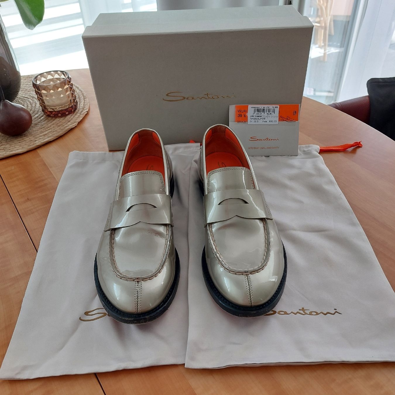 Santoni Scarpe da donna: Santoni Sneaker Loafer Gr. 39.5 – Usato da St. Gallen venduto da ostschweiz123