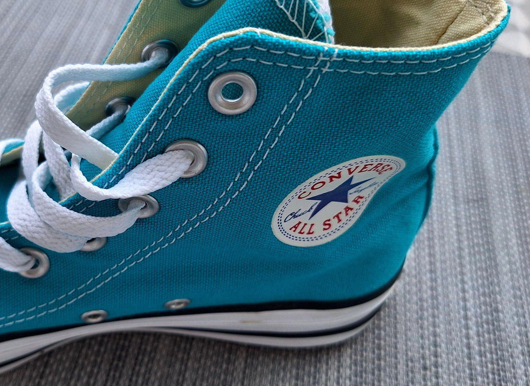 Converse Scarpe da donna: Converse Chuck Taylor All Star Sneaker Türkis Grösse 37 – Usato da Matten b. Interl venduto da iae_cwc7 1