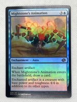 Magic the Gathering Karte Mightstone's Animation Foil