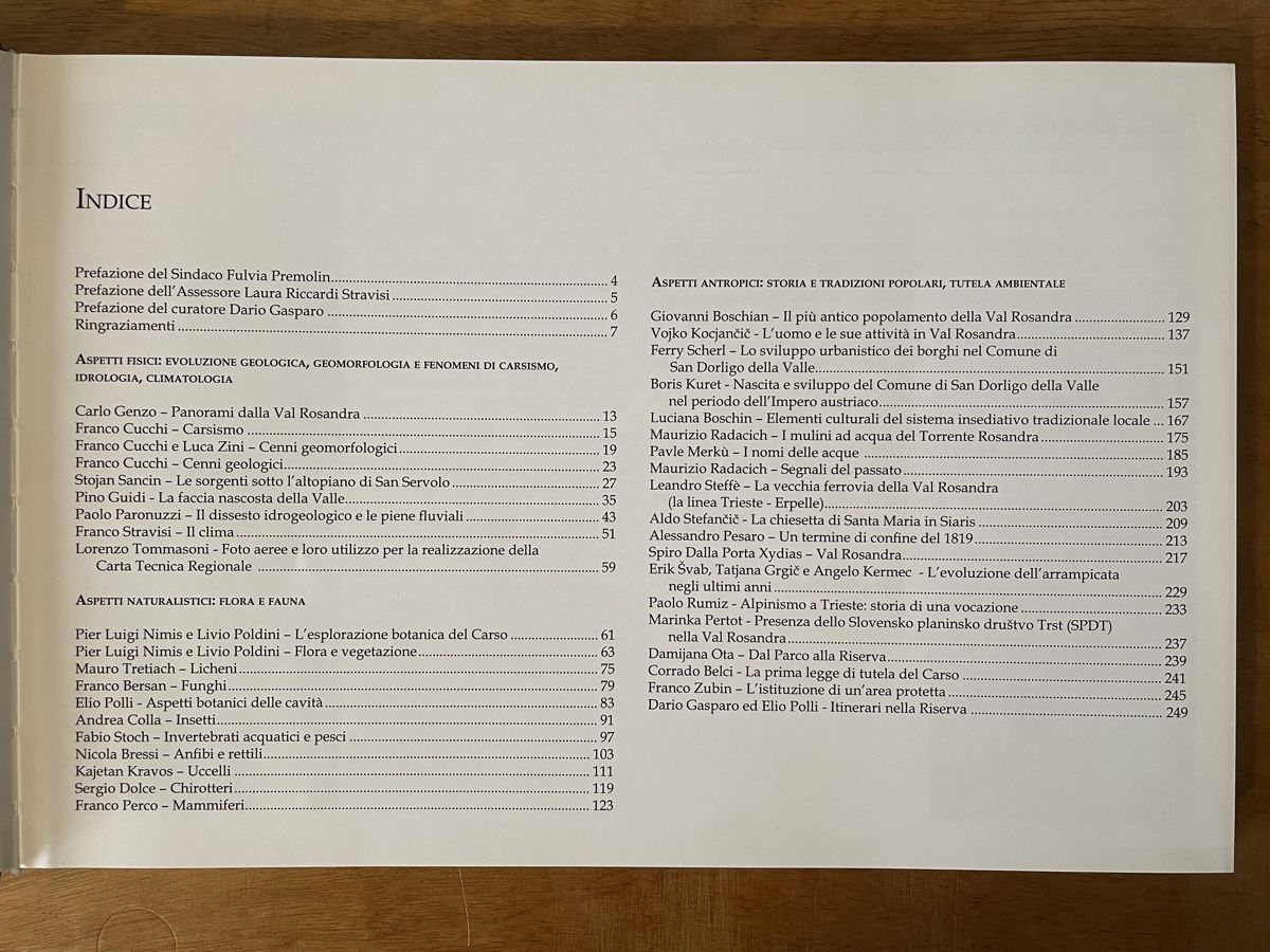Libri: La Val Rosandra e l'ambiente circostante – Usato da Zürich venduto da WWehrle 1