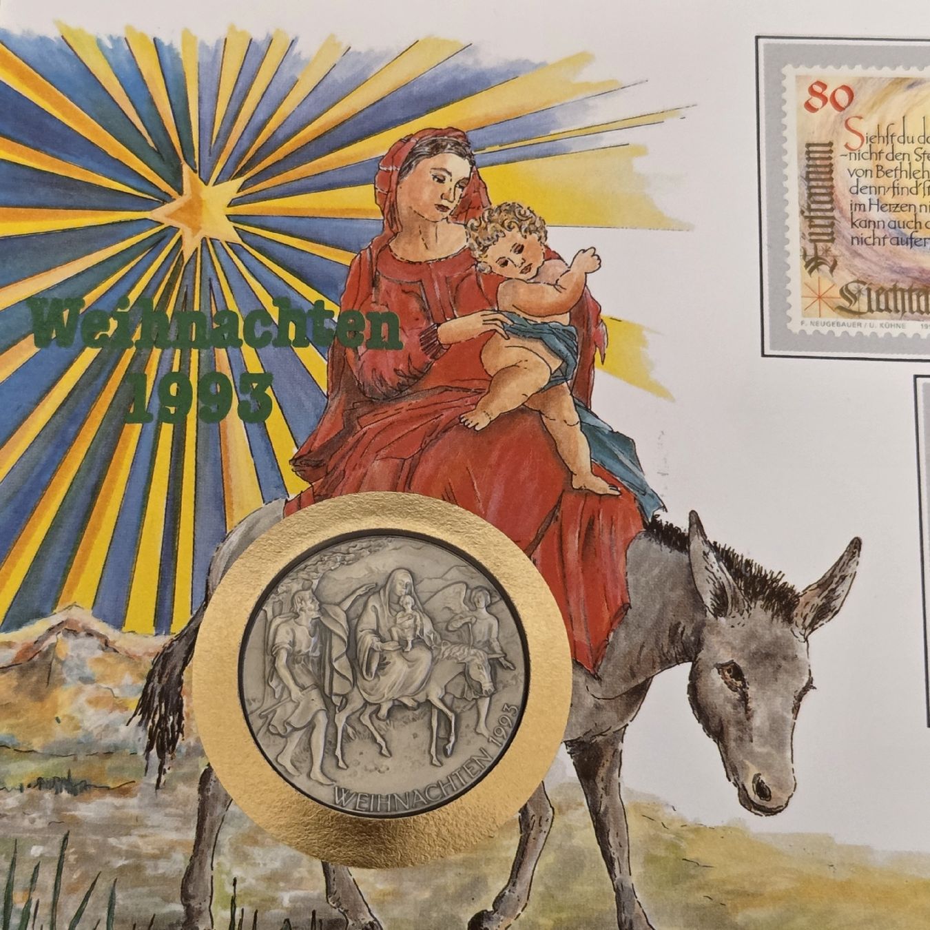 Medaglie: Silbermedaille Weihnachten von 1993 – Usato da Stans venduto da Ducati16 2