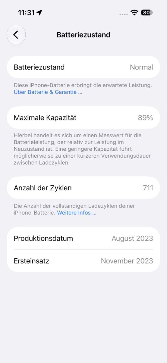 Apple Telefoni cellulari / Smartphones: IPhone 15, 128GB, Schwarz – Usato da Schaffhausen venduto da mat_gw88 9