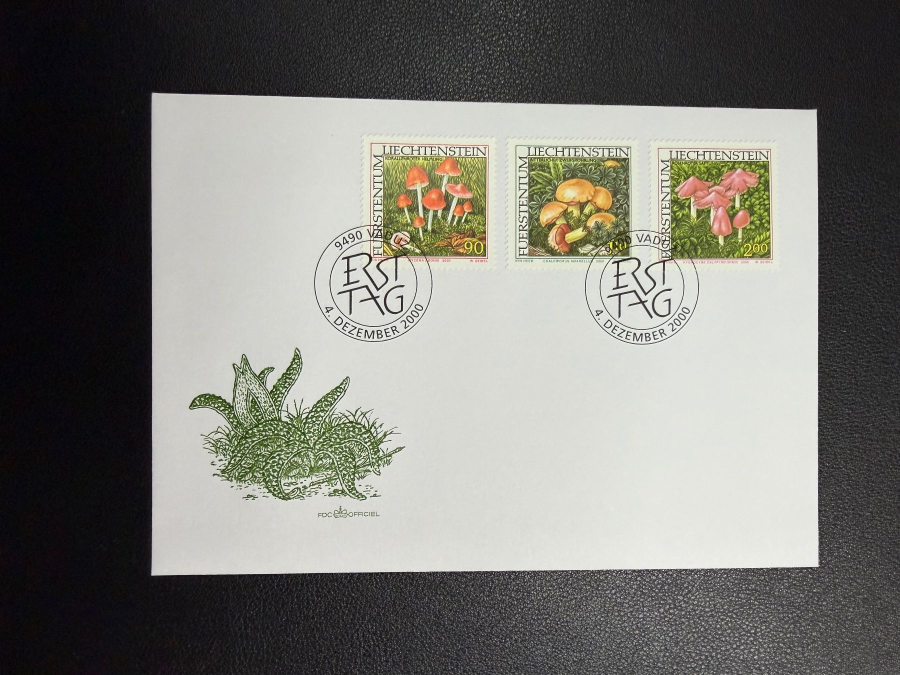 Tous les timbres: Liechtenstein FDC 2000 – D'occasion à oberrüti par jeanmei