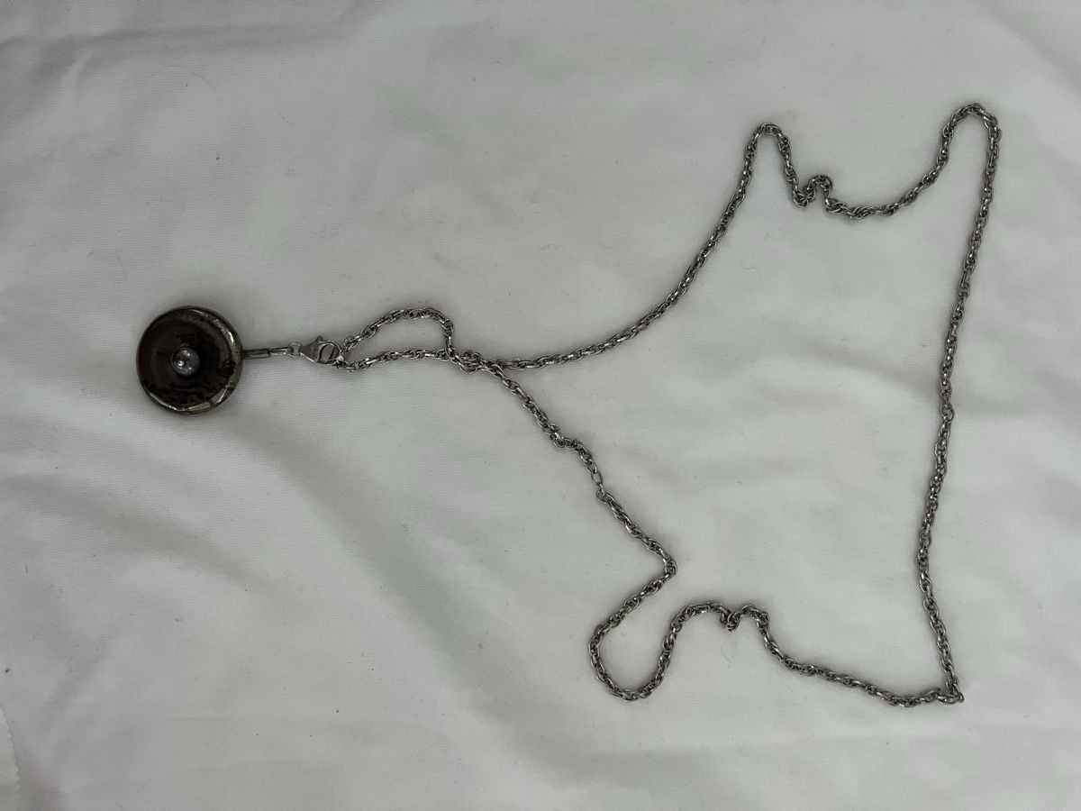 Catenine: Silberne Halskette mit Anhänger – Usato da Thalheim venduto da karmabis_ 1