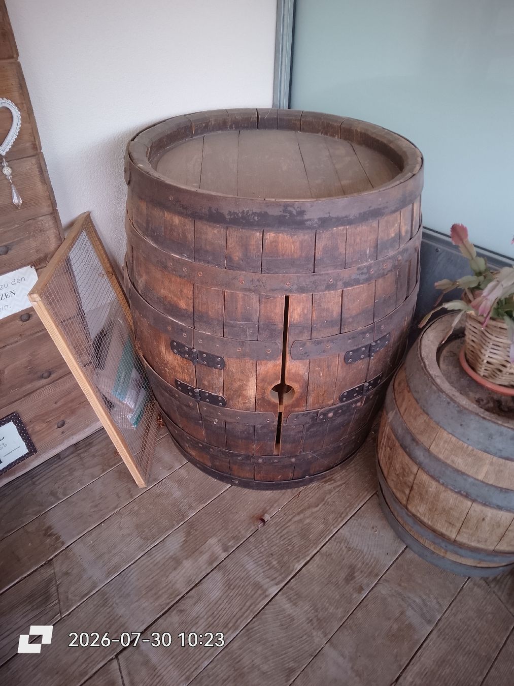 Autres: Weinfass als Bar nutzbar  – D'occasion à Düdingen par cor_r2ll 1