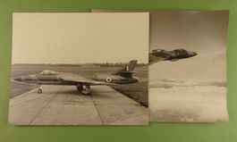2 WERKFOTOS HAWKER AIRCRAFT, ERPROBUNG