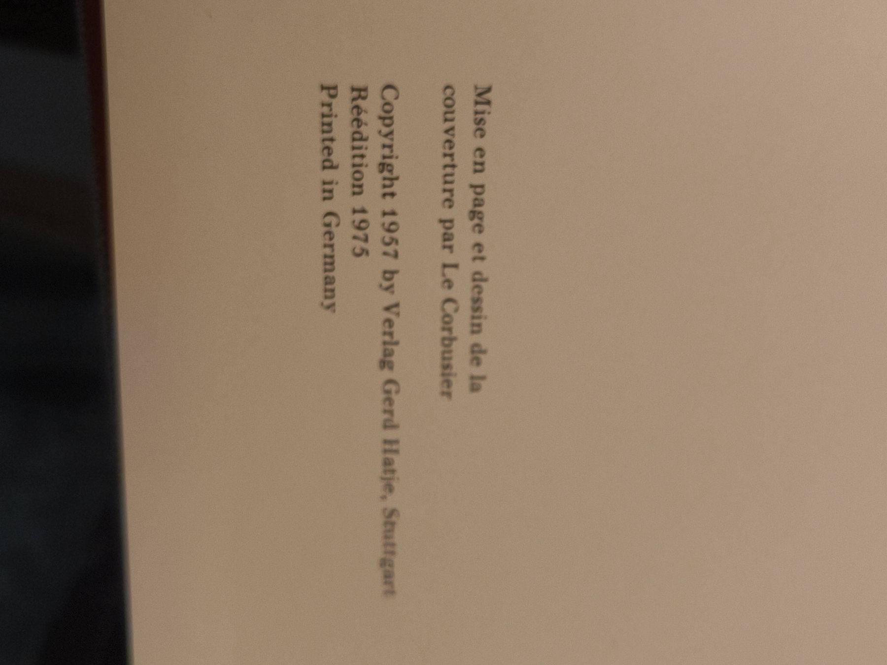 Libri: Buch Ronchamp Le Corbusier francais reedition – Usato da stettlen venduto da VintageBern_ch 2