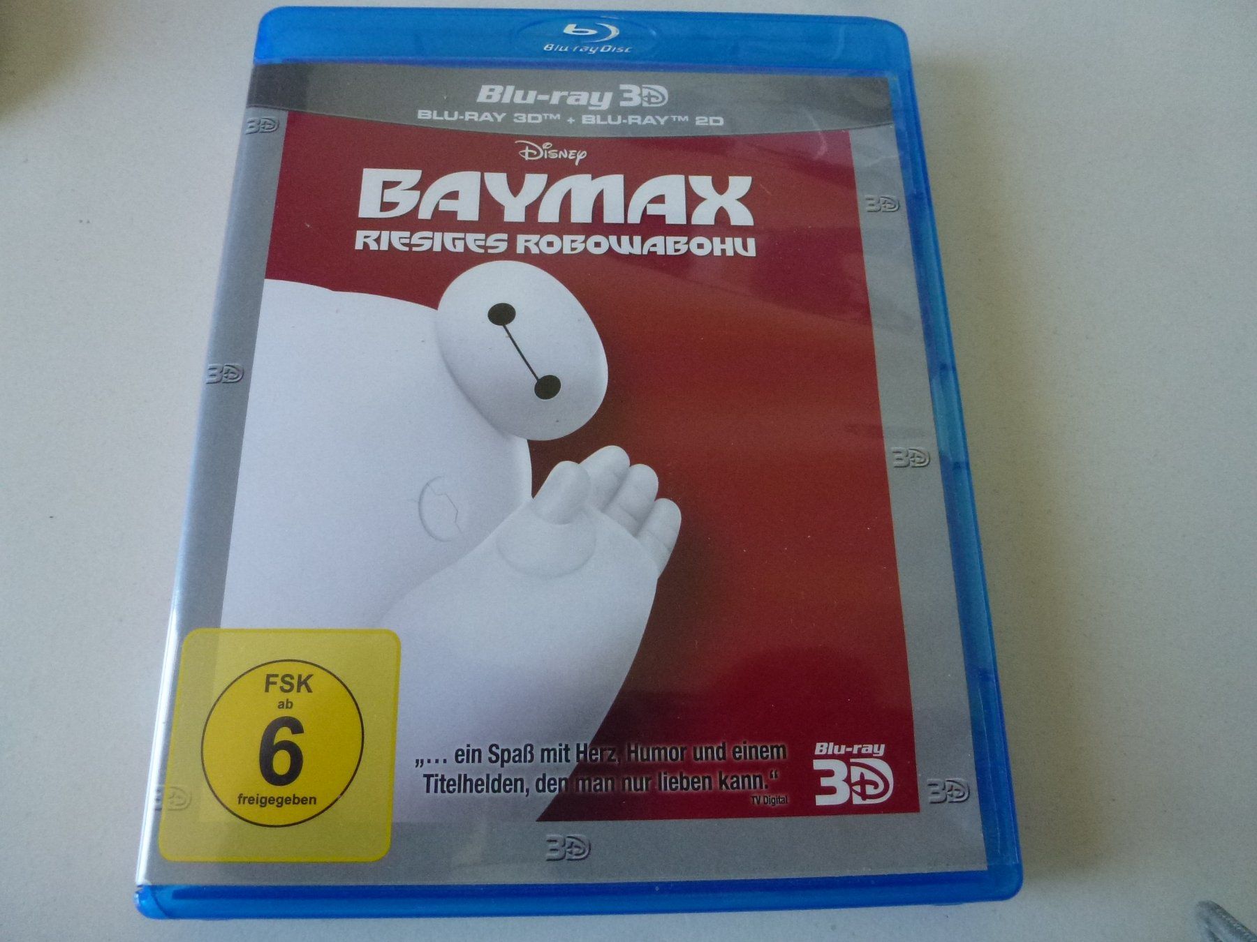 Tutti i DVDs: Baymax - Riesiges Robowabohu 3D (Blu-Ray 3D) – Nuovo (secondo la descrizione) da Bern venduto da Frebo