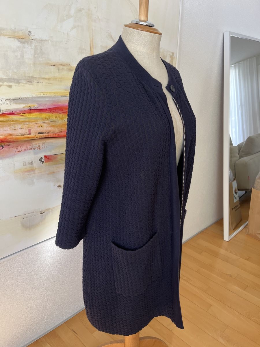Cos Giacche: COS Strickjacke, Grösse M, Dunkelblau – Usato da Olten venduto da reja1965 1
