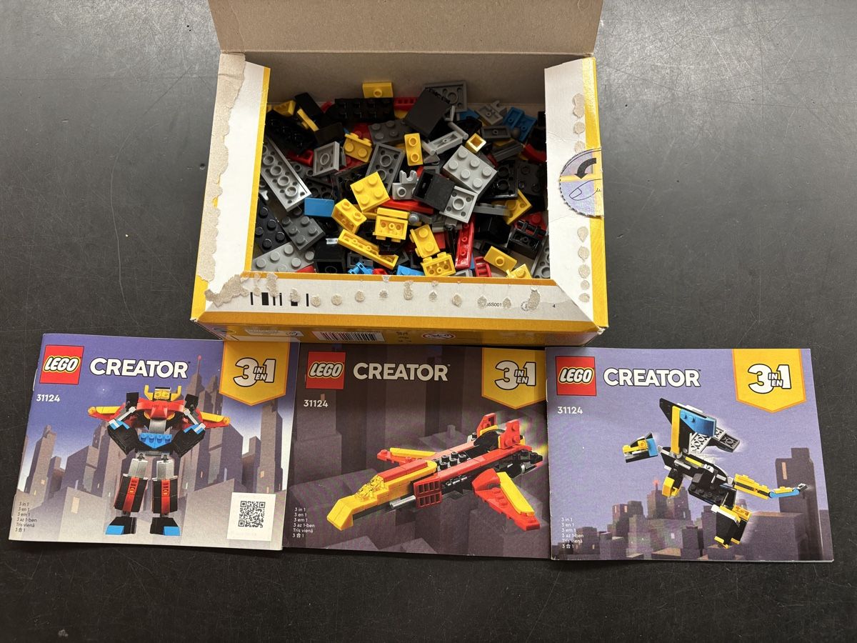 Lego Kit di costruzioni: Lego Creator 31124 Mech Set – Usato da Büren an der Aare venduto da Nikito2001