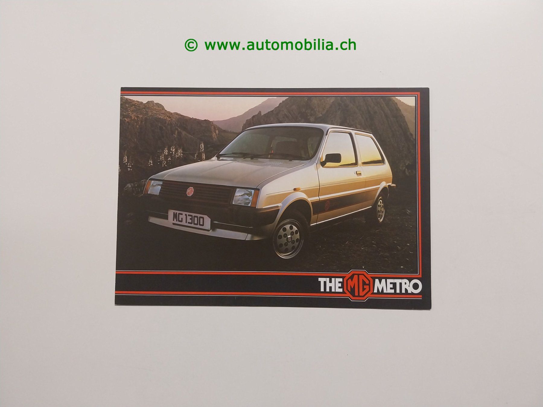 MG Dokumente: MG Metro Prospekt englisch – Gebraucht aus Weingarten-Kalth von Bettelbruenneli