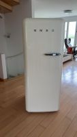 SMEG Kühlschrank, retro, Farbe creme, Höhe 153cm