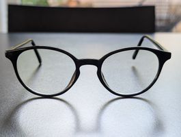 Elegante Gleitsichtbrille von "Seen", schwarz