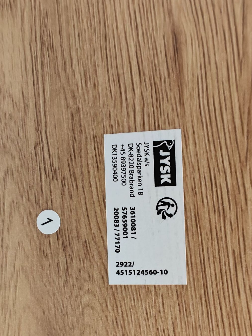 Jysk Tavoli: Table TRAPPEDAL 60x120 JYSK – Usato da Rheinfelden venduto da simogross92 1