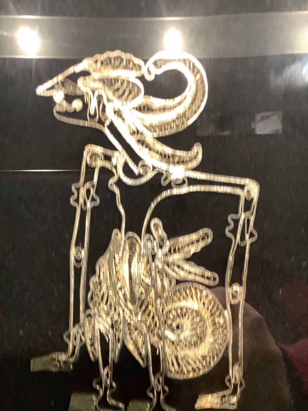 Dipinti: Wayang  Bild aus  Silberdraht – Usato da Zürich venduto da Albatros57 5