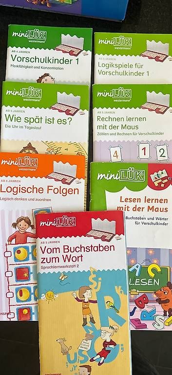 Spiele: miniLÜK Lernhefte  7 Stück im Set – Gebraucht aus Eglisau von magier007