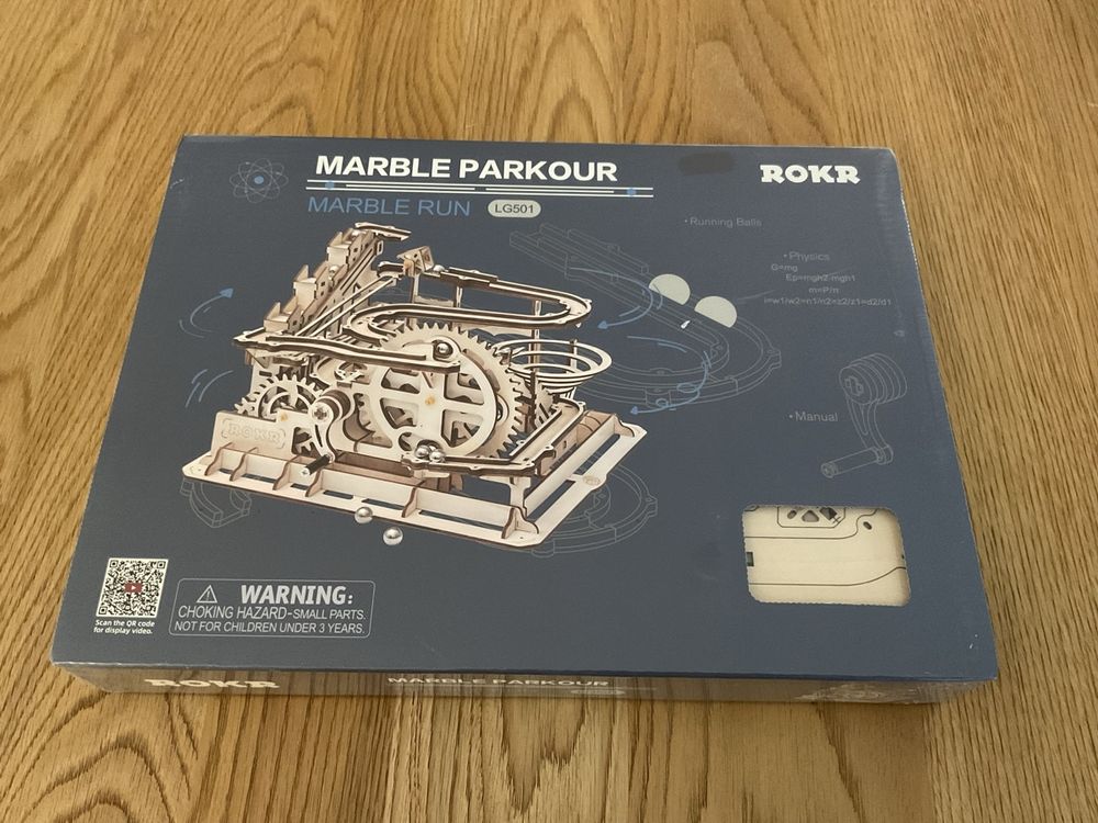 Rokr Murmelbahn-Bundle | ROKR 3D-Holz-Puzzle Murmelbahn Chocolate ...