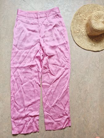 HOSE SCOTCH & SODA MAISON SCOTCH XS 34 ROSA , TOP ZU BLUSE