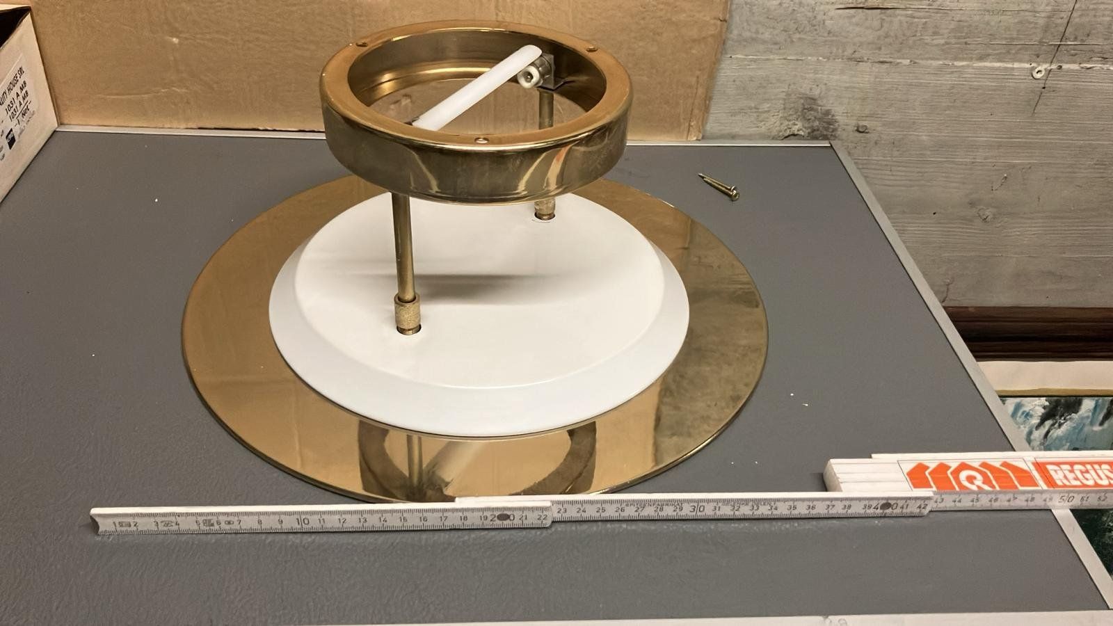 Lampadari & plafoniere: Plafoniera in metallo cromato – Usato da Melano venduto da H-Sara