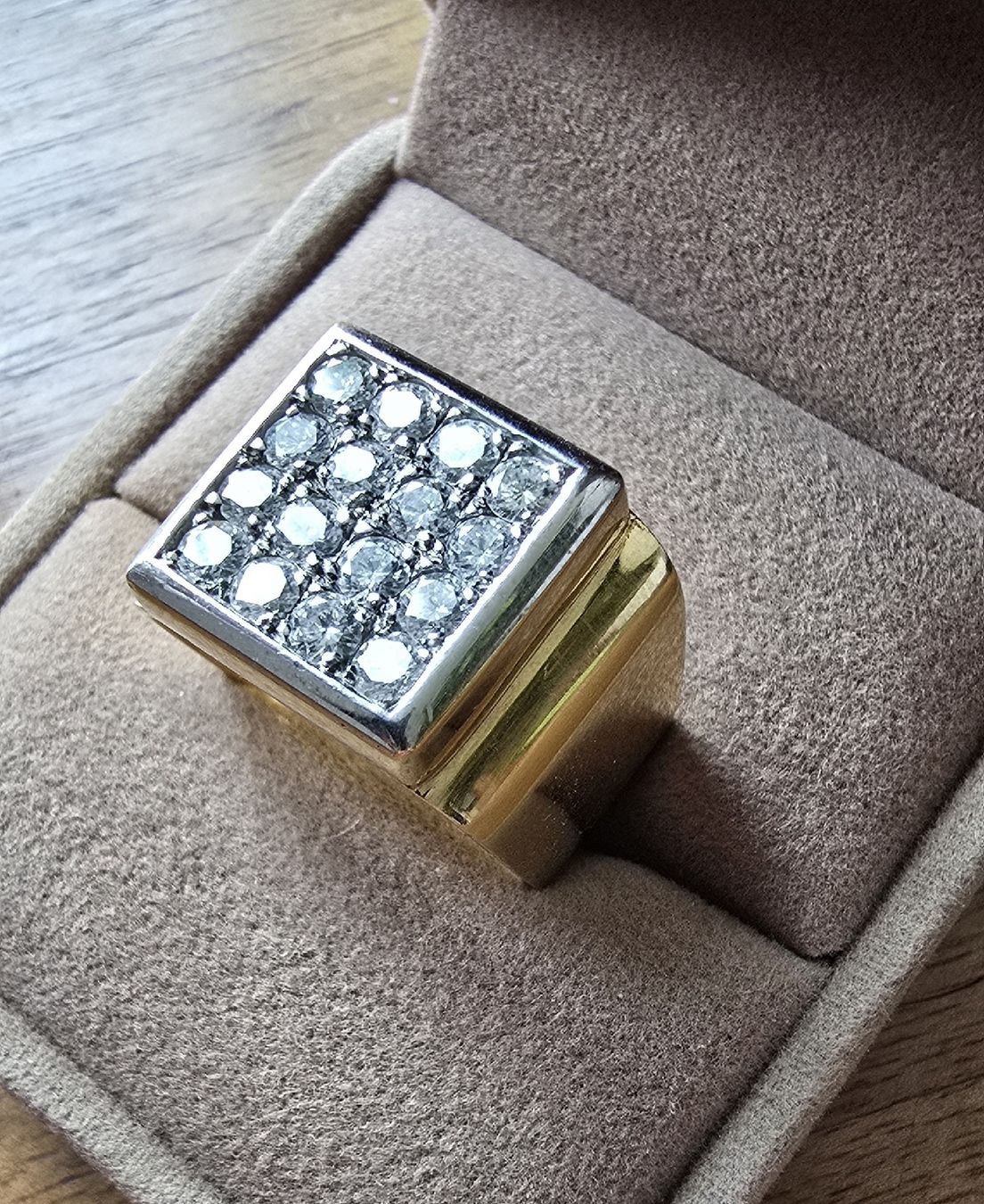 Anelli: Diamant Ring,  Goldring,  Schmuckstück – Nuovo (secondo la descrizione) da Zürich venduto da Reni8048
