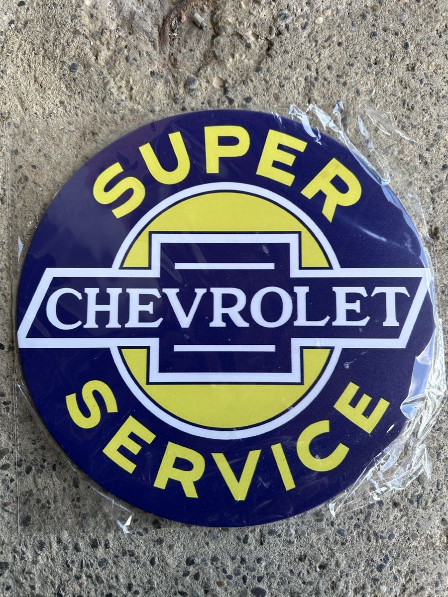 Insegne: Super Chevrolet gm Service  – Nuovo (secondo la descrizione) da Reinach AG venduto da rares75