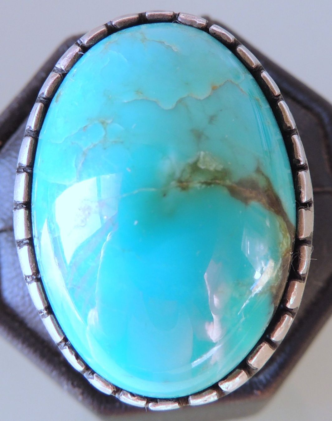 Ringe: Silber 925 Türkis Fingerring Gr. 68 – Gebraucht aus Waldenburg von schaller707 4
