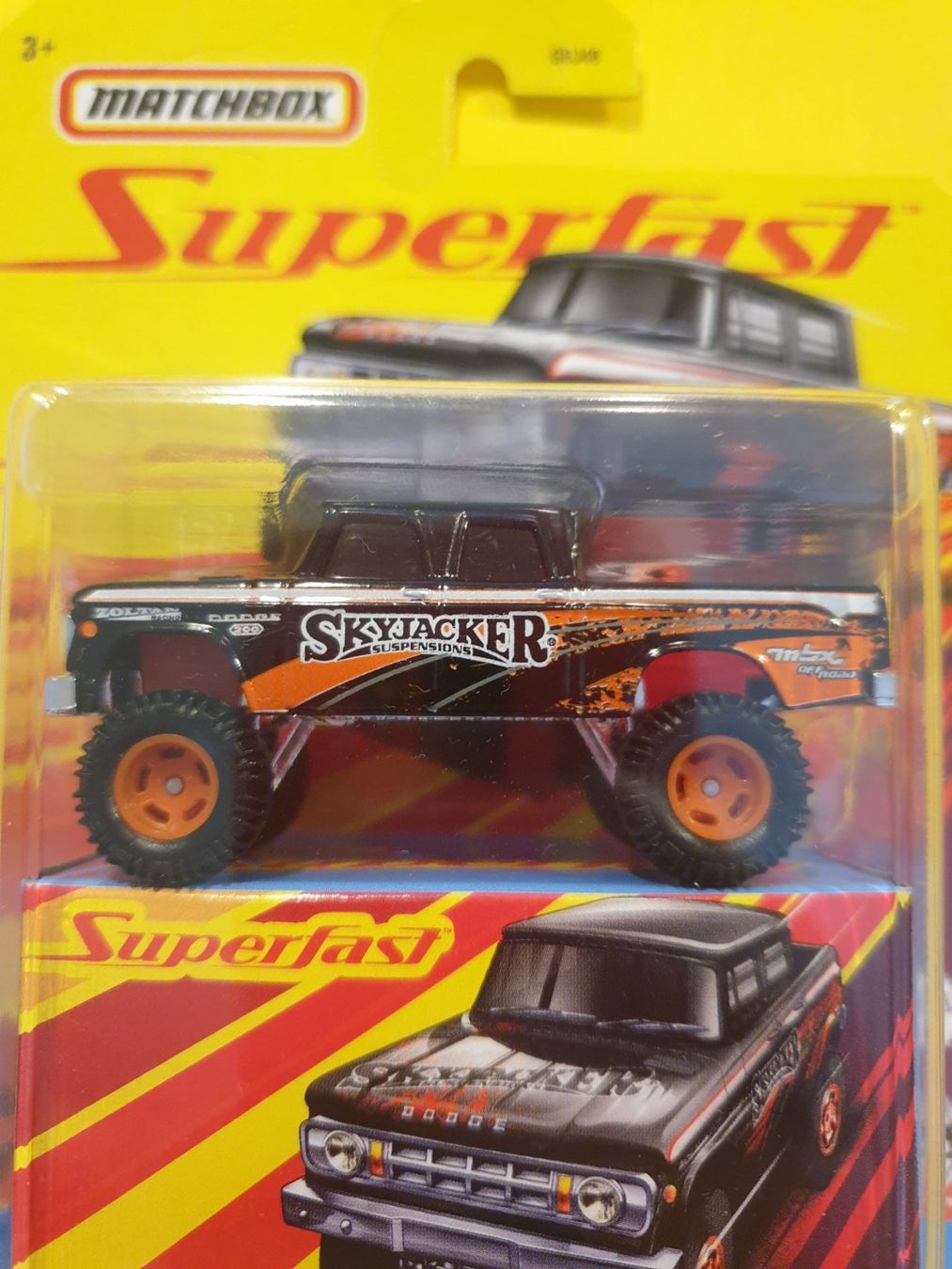 Matchbox Modellini d'auto: Matchbox 1968 DODGE D200 – Nuovo e nell'imballaggio originale da Oftringen venduto da Rotor 2