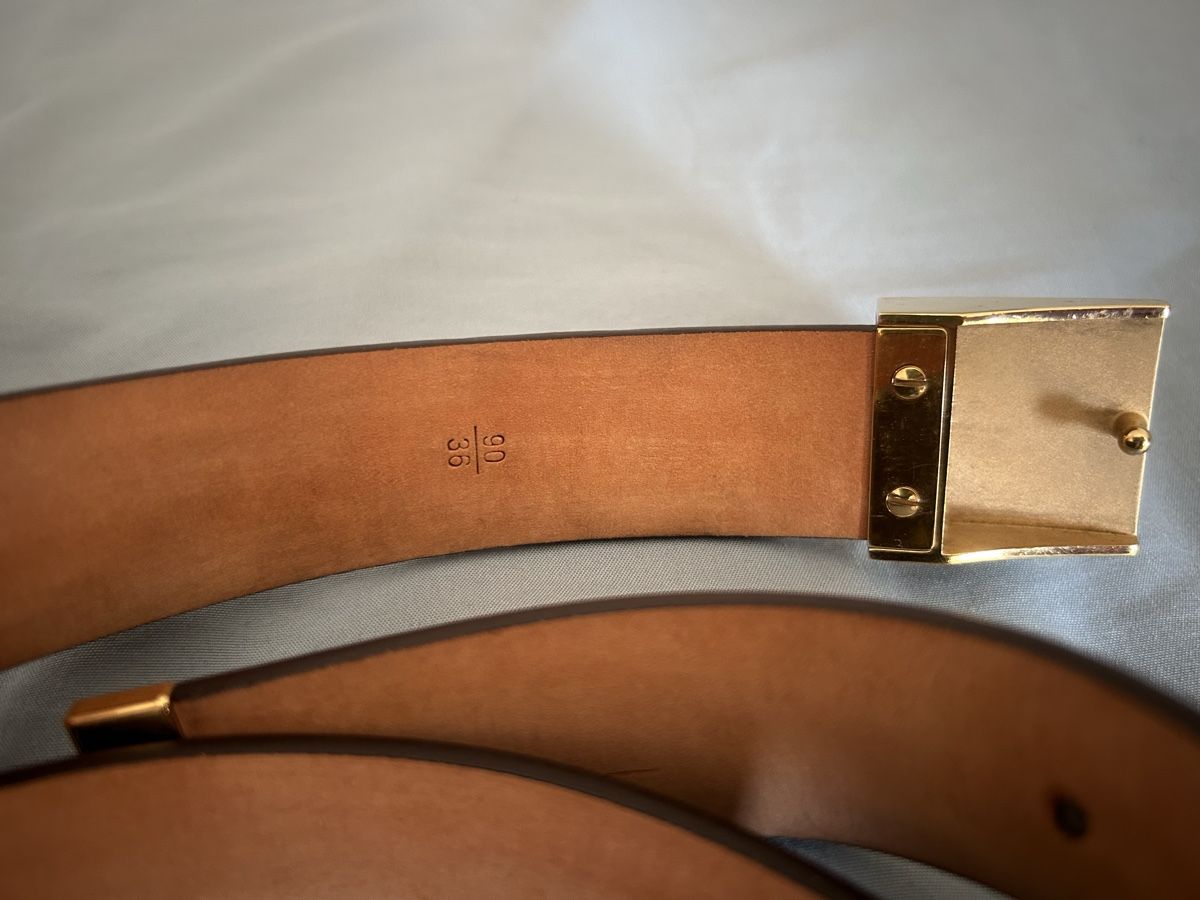 Louis Vuitton Gürtel: Louis Vuitton Gürtel Monogram Canvas Größe 90 – Gebraucht aus Zürich von hatykb 3