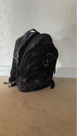 Rada Rucksack mit Blumenmuster, gebraucht, Top Zustand
