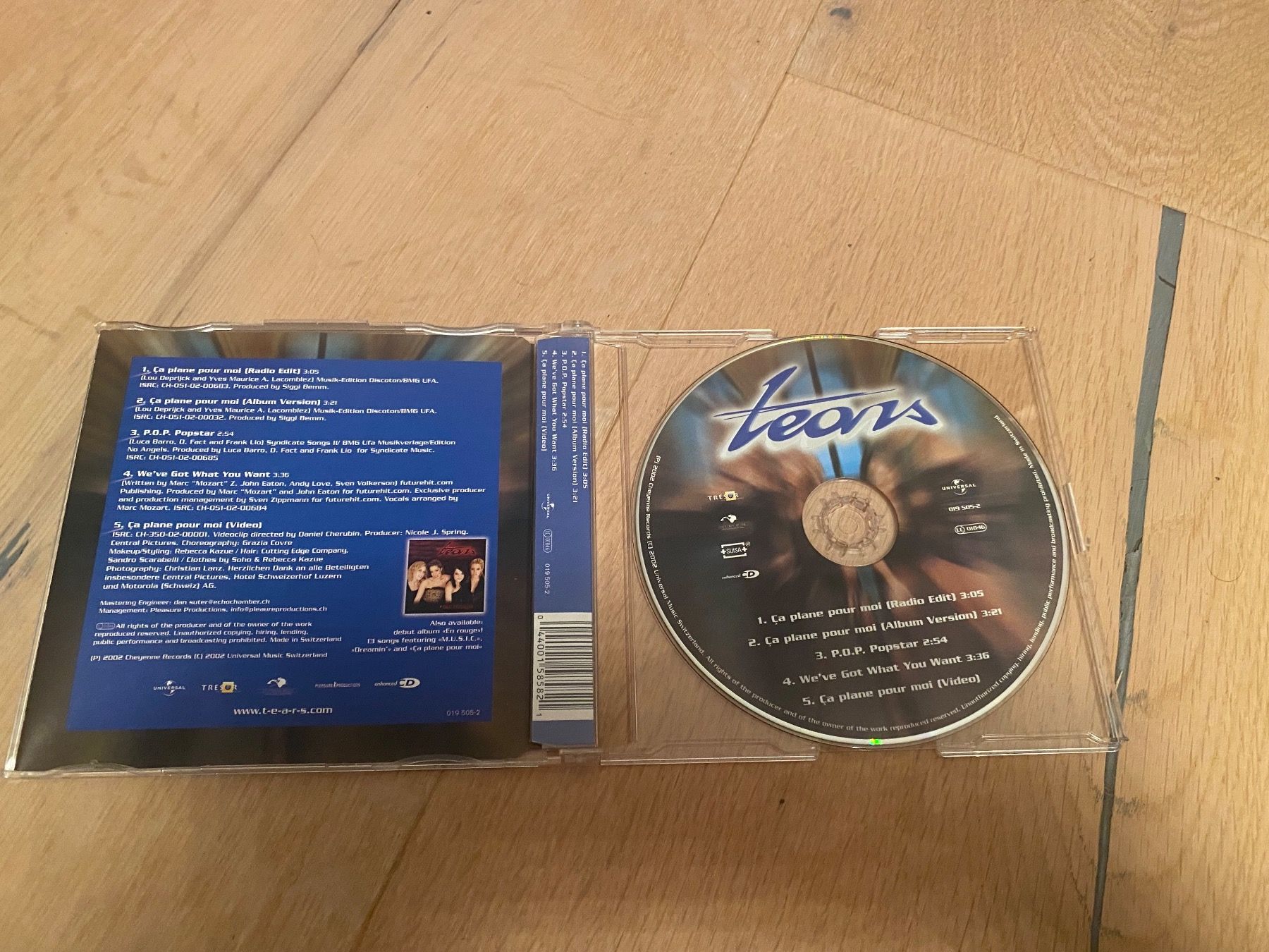 CD: CD; Tears; Ca plane pour moi – Usato da Winkel venduto da Schorley 1