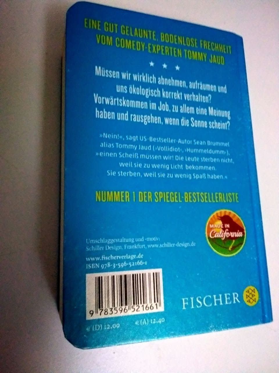 Livres: Sean Brummel: Einen Scheiss muss ich – Neuf (Voir description) à Horgen par mar_8rbw 1