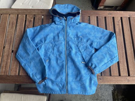 Didriksons Softshelljacke Gr. 160 blau