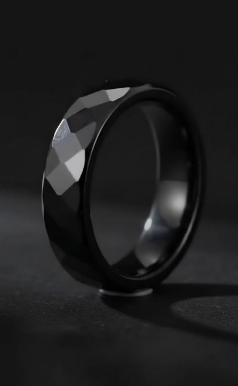 Anelli: Diamond Black Ring Kontaktlos Zahlen – Nuovo e nell'imballaggio originale da Hägendorf venduto da blewin 1