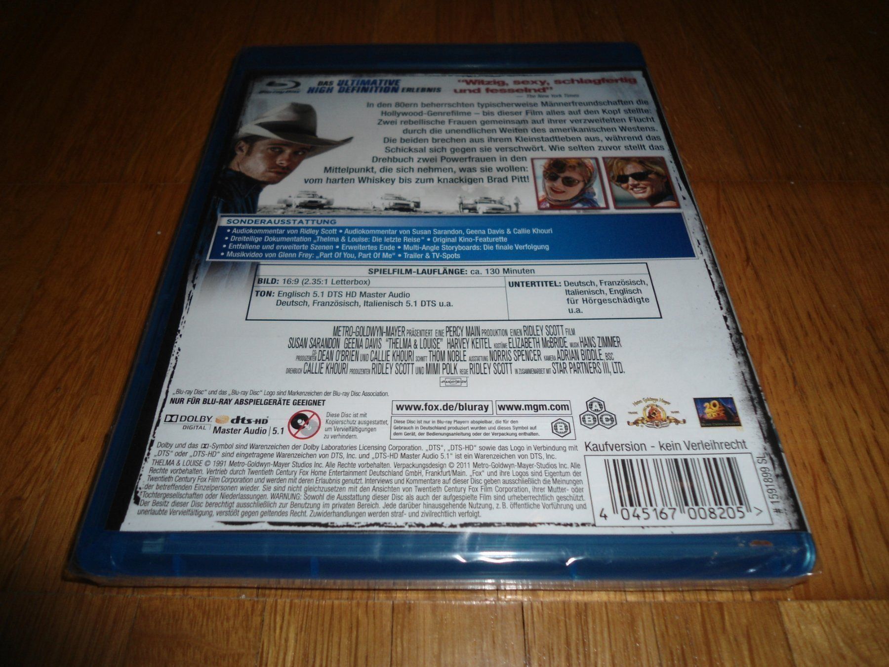 Tutti i DVDs: Thelma & Louise - BLU-RAY - UNCUT – Nuovo e nell'imballaggio originale da Basel venduto da havsok 1