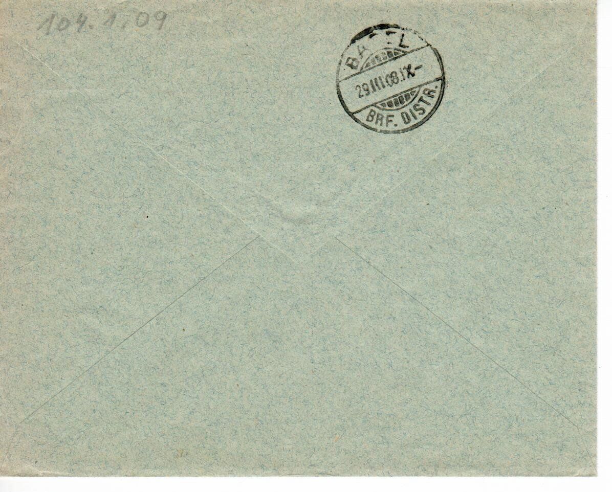Alle Briefmarken: Brief, Peter & Kohler Vevey  1908 – Gebraucht aus Wolhusen von Curver9 1