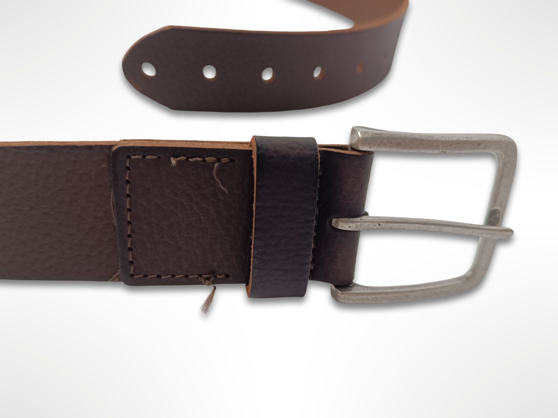 Cinture: Ledergürtel Herren Braun – Usato da Suhr venduto da Restwert_Suhr 2