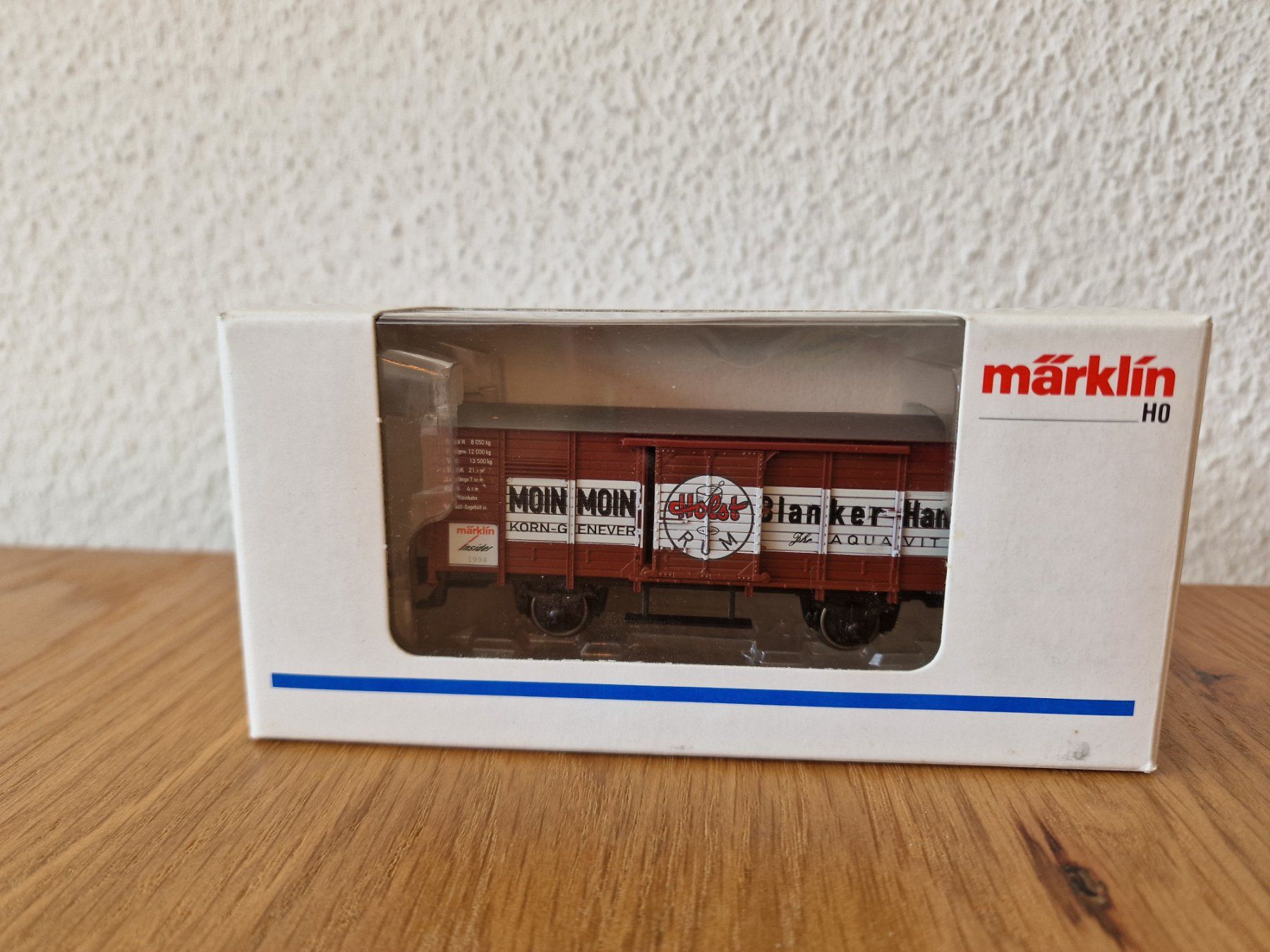 Märklin Modellini di ferrovie: Märklin Güterwagen Blanker Hans H0 – Usato da Matten b. Interlaken venduto da lor_hr9w 5
