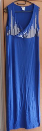 leichtes Sommerkleid mit Verzierung Gr. 40/42