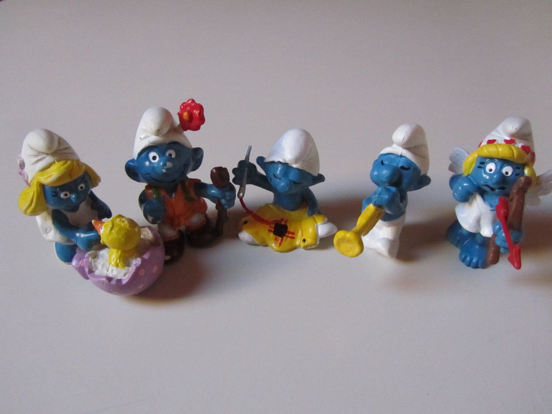 Schleich Giocattoli: 15 schtroumpfs + 1maison – Usato da Lajoux JU venduto da tolegeo