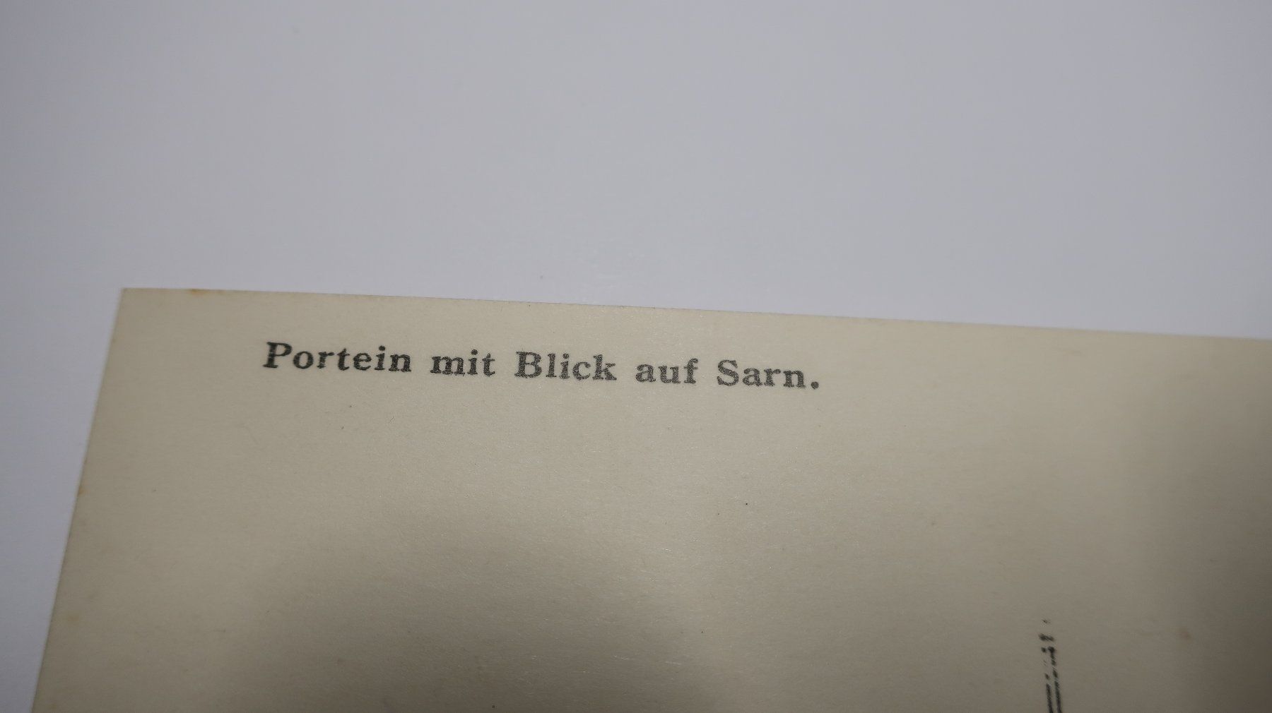 Cartes postales: Portein mit Blick auf Sarn – D'occasion à Cormoret par Pascalll2001 5