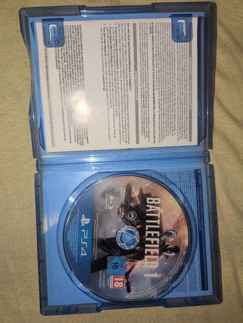 Sony Spiele: PS4 Battlefield 1 – Gebraucht aus Derendingen von BourbonCH 2