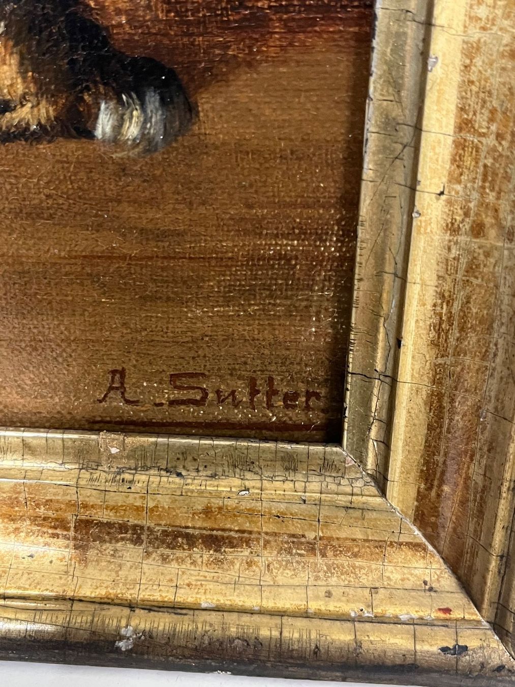 Gemälde: A. SUTTER Original Gemälde – Gebraucht aus Basel von PAUL_ART 4