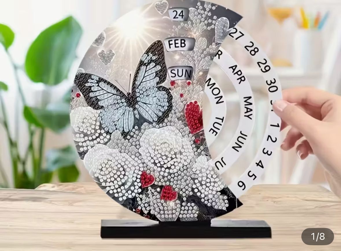 Bastelsets: Diamond Paiting Kalender – Neu (gemäss Beschreibung) aus Amriswil von SCHLOSSGEISTLI