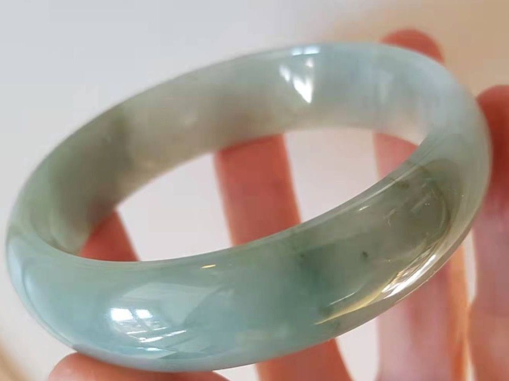 Bracciali & Braccialetti: Armreif Jadeite-Jade 60.7 mm Typ A – Nuovo (secondo la descrizione) da Bern venduto da Steinfieber