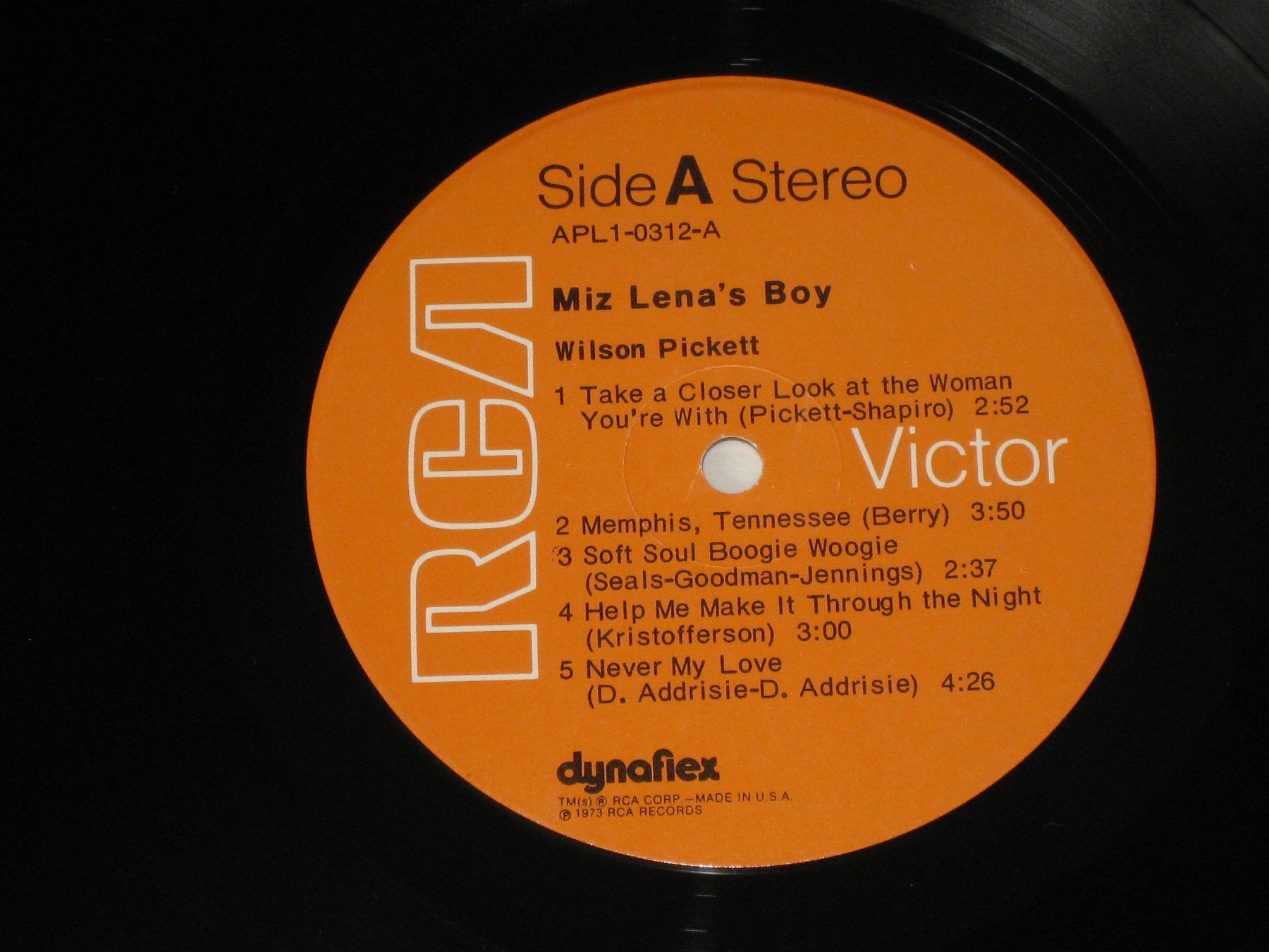 Dischi in vinile: LP - WILSON PICKETT - MIZ LENA'S BOY – Usato da Steckborn venduto da Quo7 1