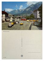 Chur Bahnhofplatz Postauto Saurer 3DUX FBW 50U RhB ABDe 4/4